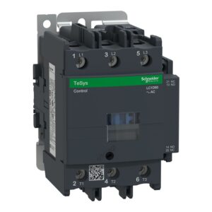 شنايدر إليكتريك كونتاكتور TeSys D للتحكم، AC3 440 فولت، 80 أمبير، 24 فولت تيار متردد، 3 فاز