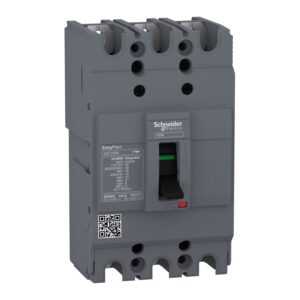 شنايدر إليكتريك مفتاح دائرة EasyPact EZC100N TMD 25A، 3 أقطاب (3D)