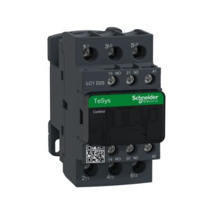 شنايدر إليكتريك مفتاح دائرة ،Tesys D، 3P (3 أقطاب)، 25 أمبير AC3، 440 فولت، ملف 110 فولت تيار متردد