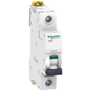 شنايدر إليكتريك Acti9 IC60N قاطع دائرة كهربية أحادي، 16 أمبير، منحنى C