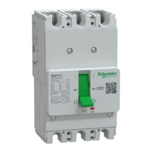 Circuit breaker, GoPact MCCB 125, 3 poles, 10kA at 415VAC, 32A rating, TMD trip unit, fixed thermal protection