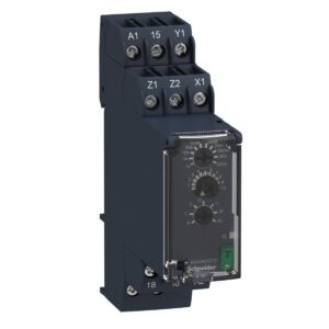 Schneider Electric, Modular timing relay,8 A,0.05 s…300 h,1 CO,multi-function,24...240 V AC/